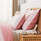 Hand Stitched Reversible Kantha Pillow Sham Pairs Mélange Home