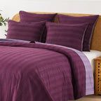 Hand Stitched Reversible Kantha Pillow Sham Pairs Mélange Home
