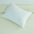 Hand Stitched Reversible Kantha Pillow Sham Pairs Mélange Home