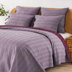 Hand Stitched Reversible Kantha Pillow Sham Pairs Mélange Home