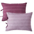 Hand Stitched Reversible Kantha Pillow Sham Pairs Mélange Home