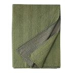 Hand Stitched Reversible Kantha Throws Mélange Home