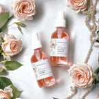 Handcrafted Rose Water Facial Toner, ALL Skin Types -- Organic Soothing, Hydrating Skin Care Moon Water Apothecary