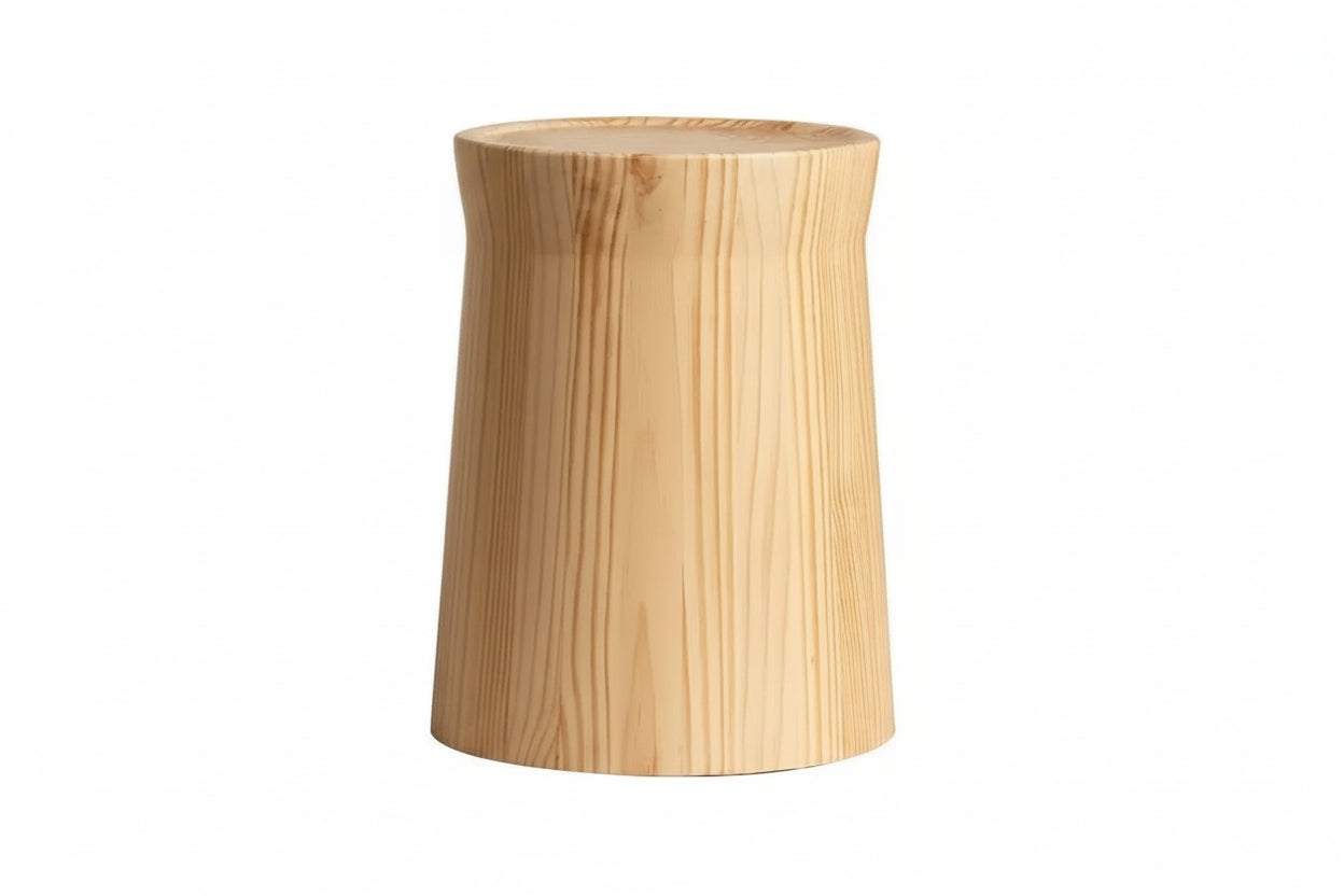 Creative Solid Wood Stool Log Pouf Sitting Stool Household Side Table Stump Hotel Decoration Coffee... - House Of Avana