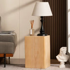 Creative Solid Wood Stool Log Pouf Sitting Stool Household Side Table Stump Hotel Decoration Coffee... - House Of Avana