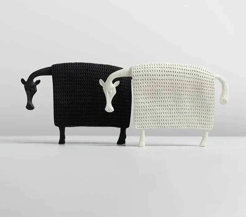 Armor Animal Handicraft Horse Figurine for Home Interior Decoration - House of Avana