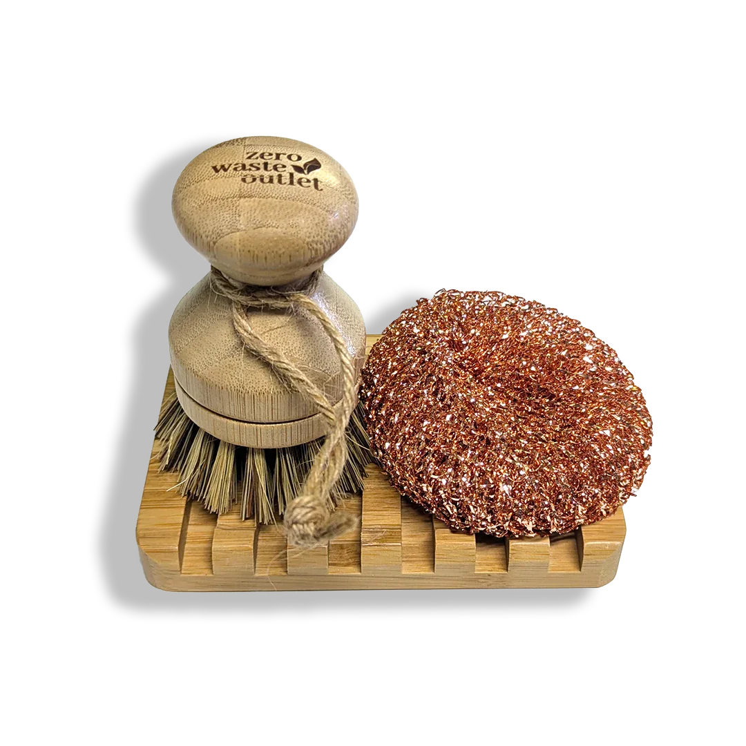 Self-Draining Soap Dish Zero Waste Outlet