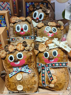 Handmade Big-Eyed Entada Pod Ornament