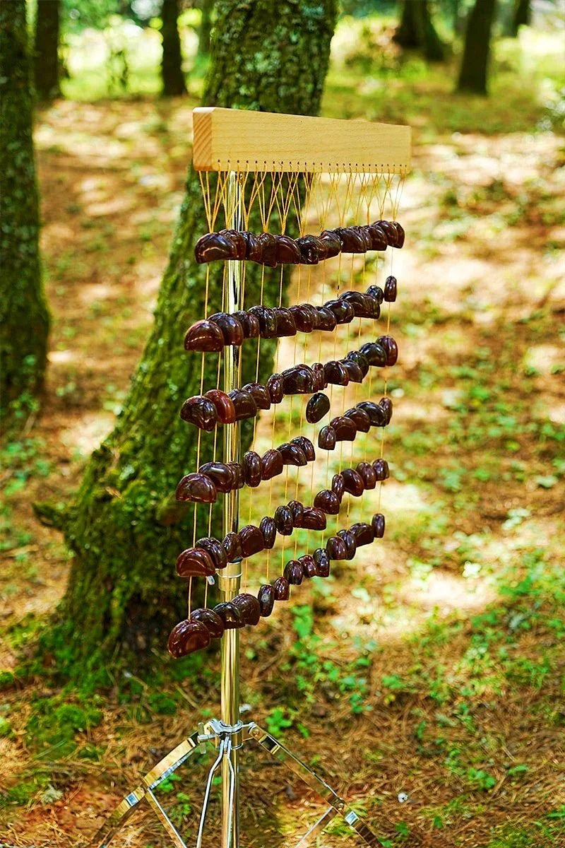 Handmade Juju Seed Shell Bar Chime