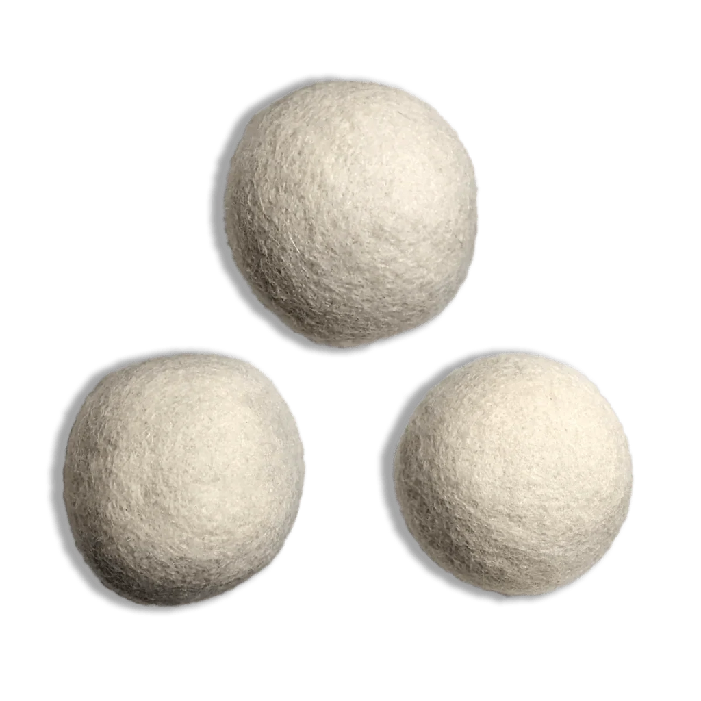 Organic Wool Dryer Balls 3-Pack Zero Waste Outlet