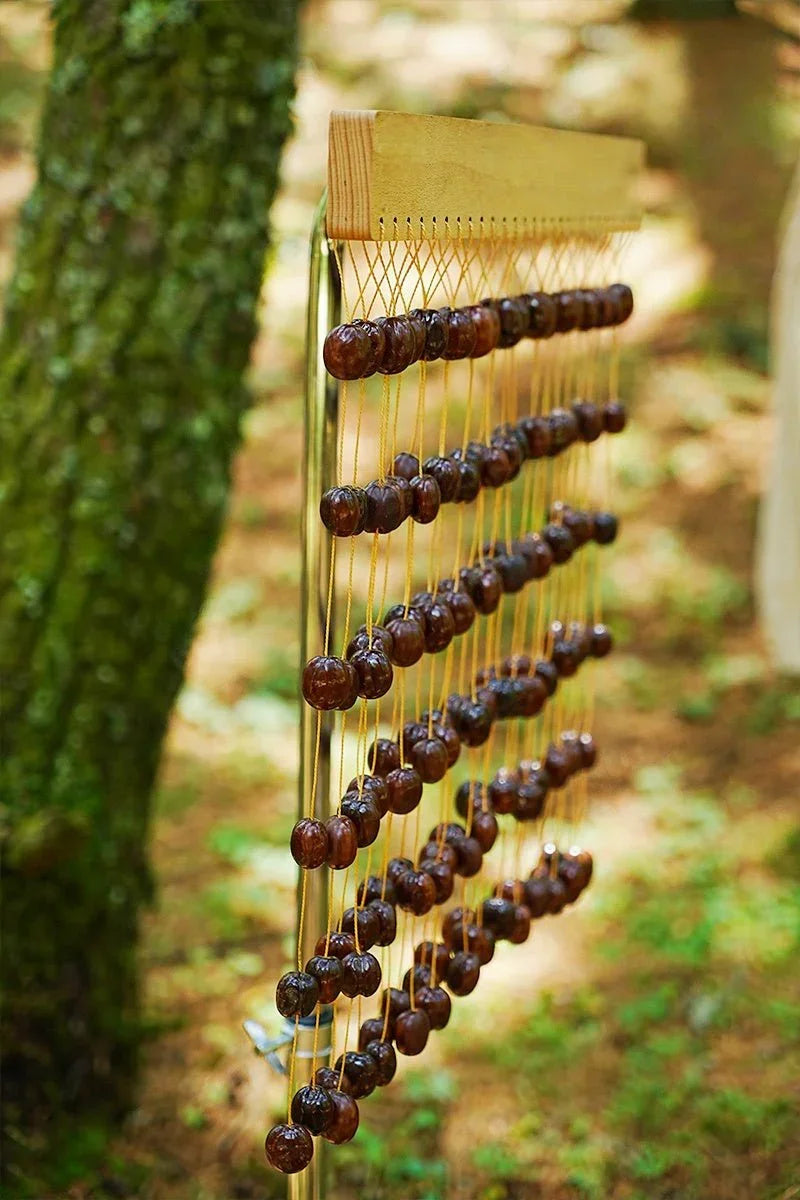 Handmade Pala Seed Shell Bar Chime