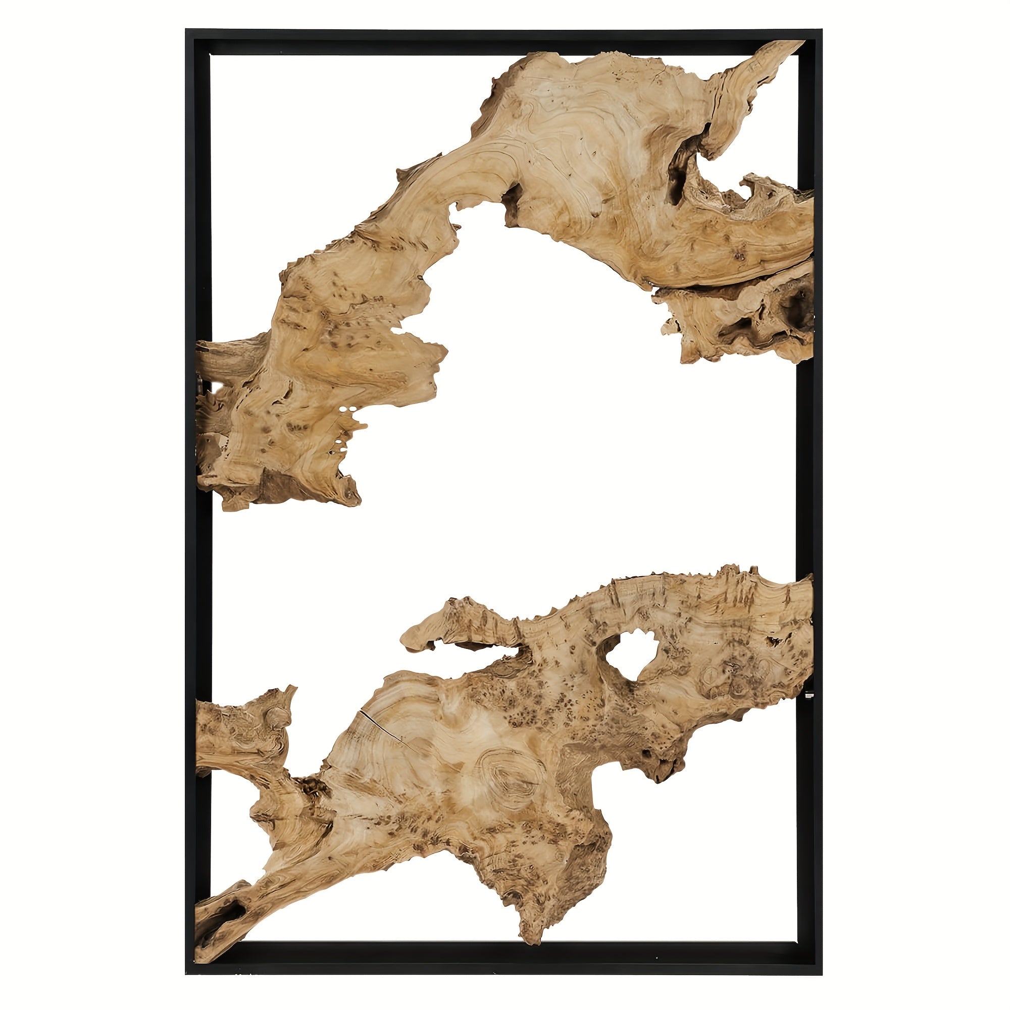 Handmade Rustic Wood Wall Art, Irregular Natural Wooden Decor Panel, Unique Hanging Wall Decor For Living Room, Bedroom, Kitchen, Or Office House Of Avana