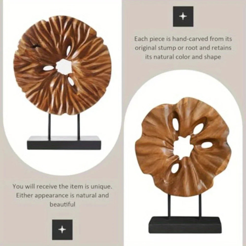 Handmade Teak Root Sculpture - House of Avana