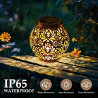 Hanging Light - Solar Golden Pendant