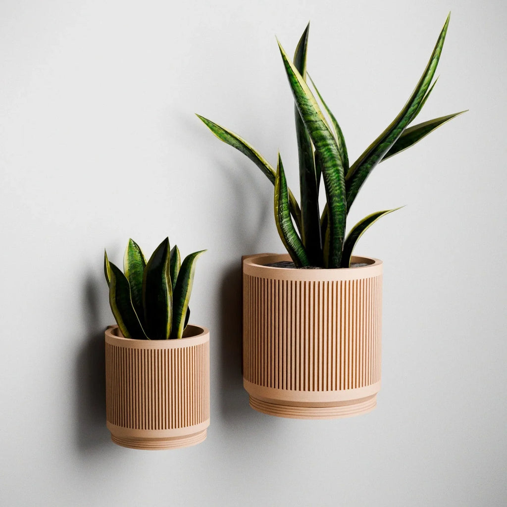 Hanging STREAM Wall Planter Modernized Pottery