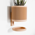 Hanging STREAM Wall Planter Modernized Pottery