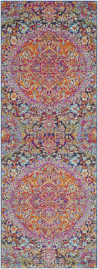 Burnt Orange Ojus Area Rug Hauteloom