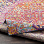 Burnt Orange Ojus Area Rug Hauteloom