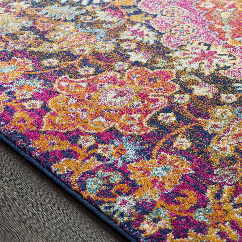 Burnt Orange Ojus Area Rug Hauteloom