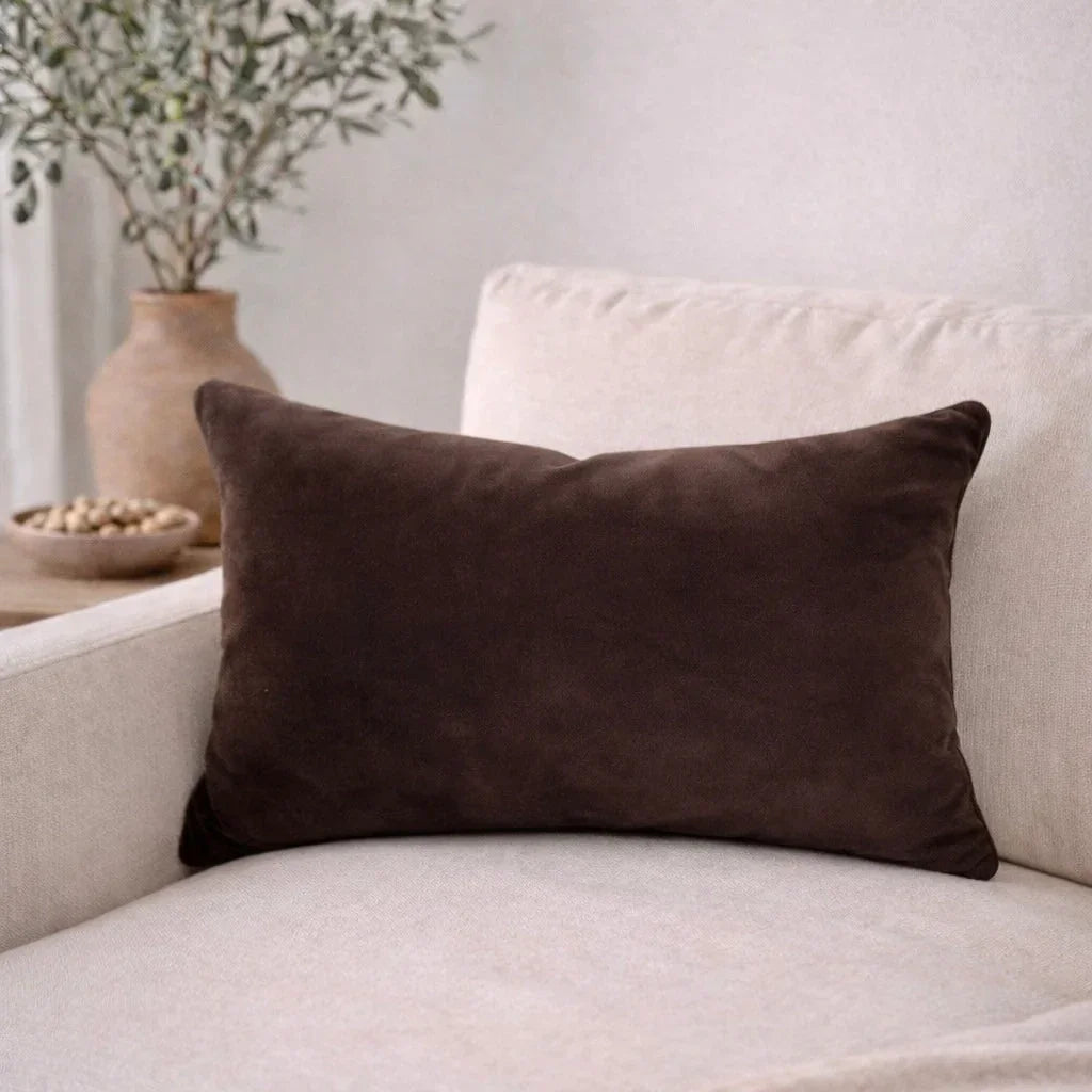 Hardin Velvet Lumbar Pillow Cover