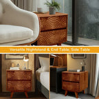 Harmony Solid Wood Nightstand