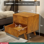 Harmony Solid Wood Nightstand