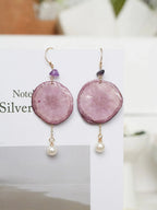 "Harvest Gem" Real Carrot＆Potato Earrings