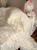 Haute Pearl TENCEL™ Bedding Set / White Romance Ever Lasting