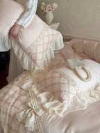 Haute Pearl TENCEL™ Bedding Set / White Romance Ever Lasting