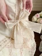 Haute Pearl TENCEL™ Bedding Set / White Romance Ever Lasting