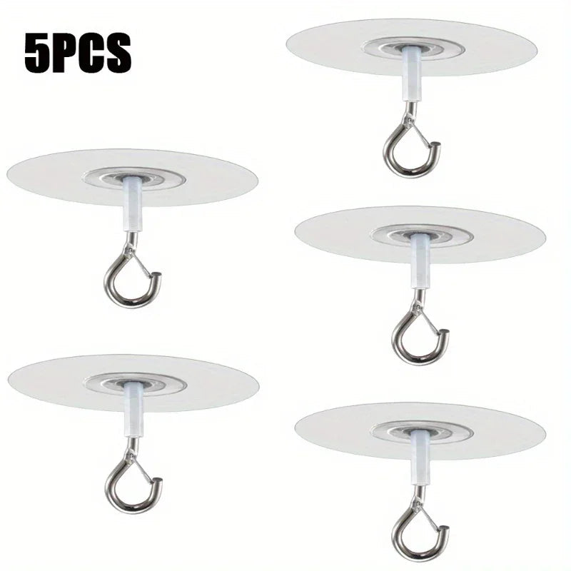 Stick Ceiling Hooks Heavy Duty Self-Adhesive Water Resistant Hooks for Ceiling Multifunctional Hooks for Balloons Wind Chimes | Halloween Props & Christmas DecorationsHanger (Black Friday Deal) House Of Avana [[SKU:HOA-MSC-043]]