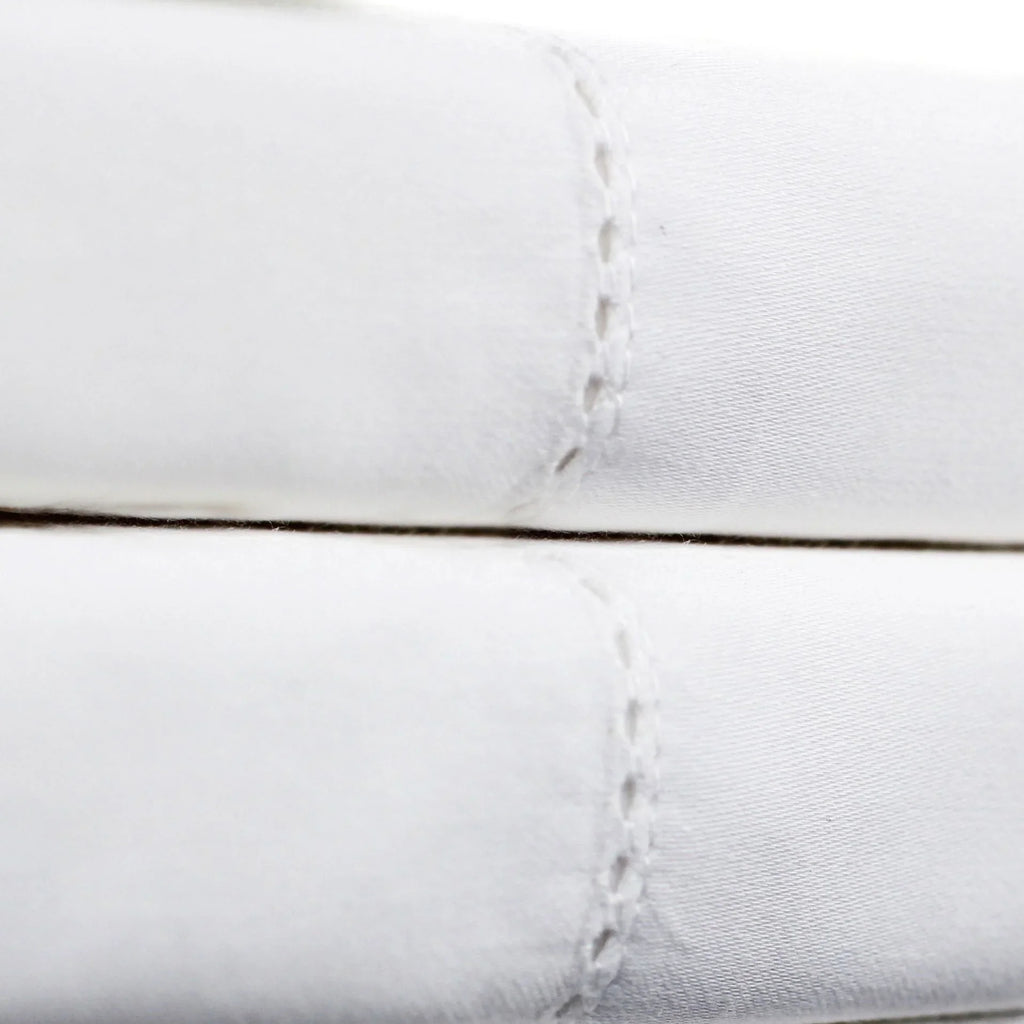 600 Thread Count Hemstitch Euro Pillow Sham Pair Mélange Home