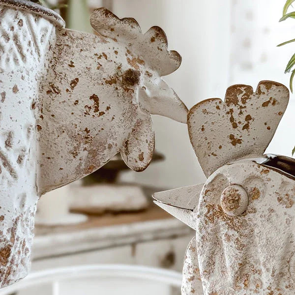 Indoor/Outdoor Distressed Hen Planter, Choose Your Style Decor Steals