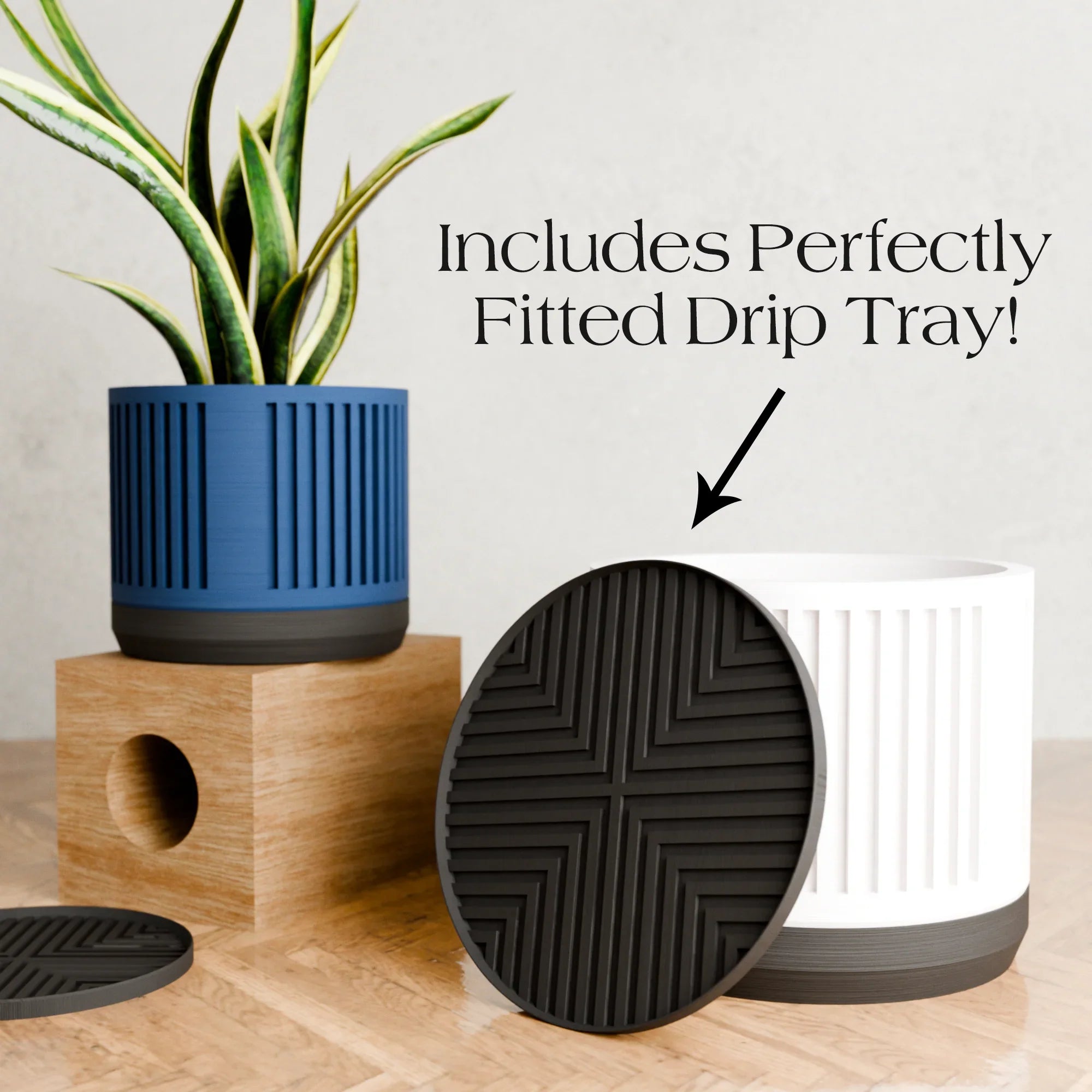 Ceramic heritage planter, distressed finish, ornate details - House of Avana