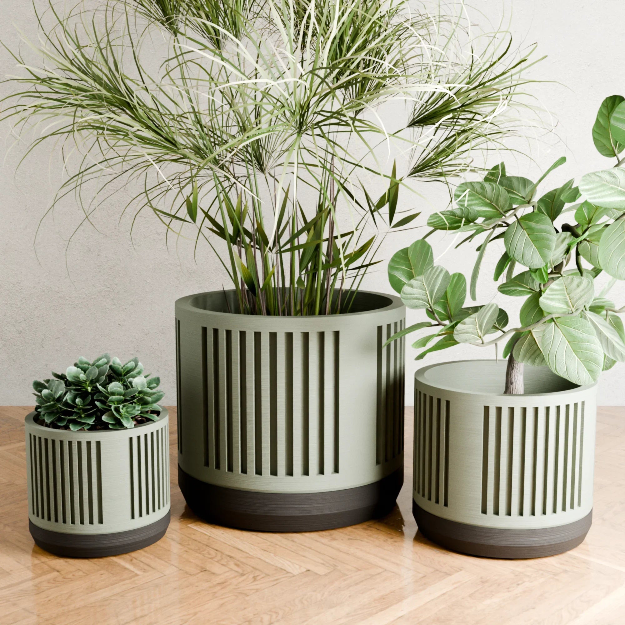 Heritage Planter, side view - House Of Avana