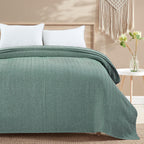 Herringbone Cotton Blanket Mélange Home