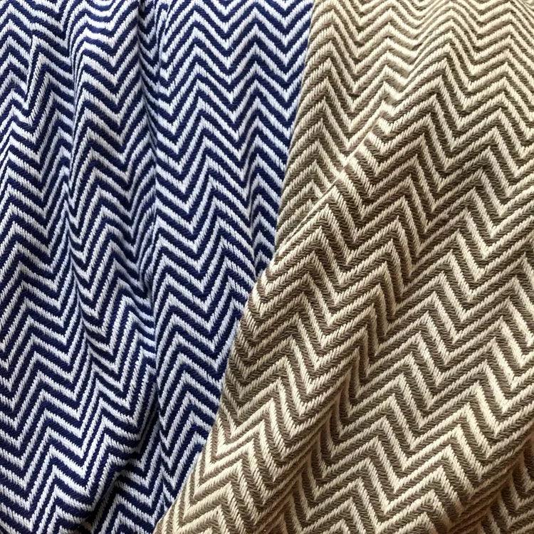 Herringbone Cotton Blanket Mélange Home