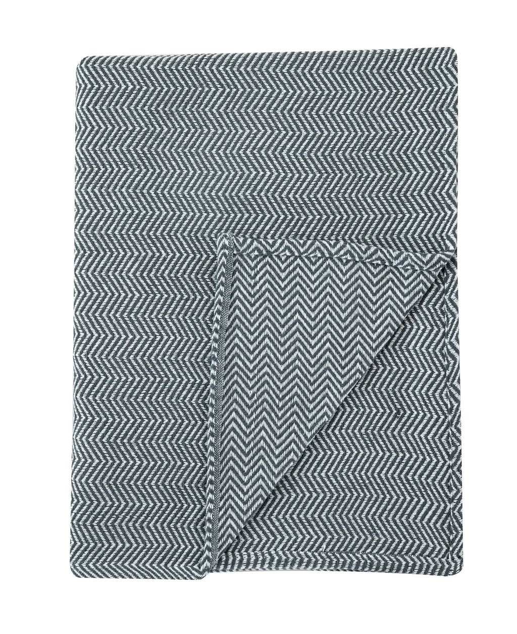 Herringbone Cotton Blanket Mélange Home