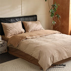 Hidden Garden Jacquard Floral Bedding Set / Moss Green Ever Lasting