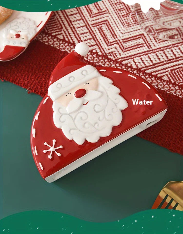 Ceramic Santa Claus Napkin and Tissue Holder - House Of Avana