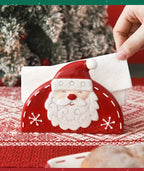 Ceramic Santa Claus Napkin and Tissue Holder - House Of Avana
