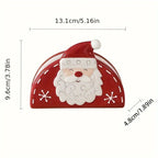 Ceramic Santa Claus Napkin and Tissue Holder - House Of Avana