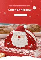 Ceramic Santa Claus Napkin and Tissue Holder - House Of Avana