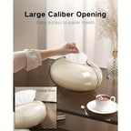 Teardrop-shaped Glossy Plastic Tissue Box. Simple Design, Suitable for a Variety of Scenes. Home Living... - House Of Avana