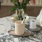 Bohemian Style Pen Holder with Stone Pattern, Multi-functional Desktop Organizer for Office Desk, Cute... - House Of Avana