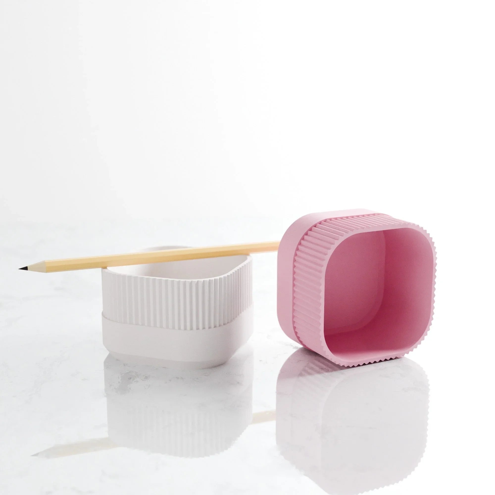 3 Piece Pencil Holder, angled view - House Of Avana