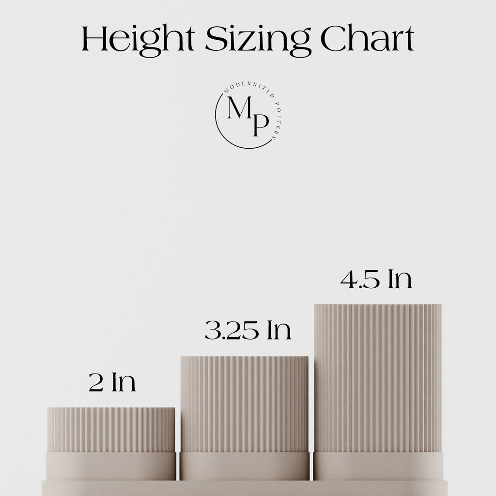 3 Piece Pencil Holder, angled view - House Of Avana