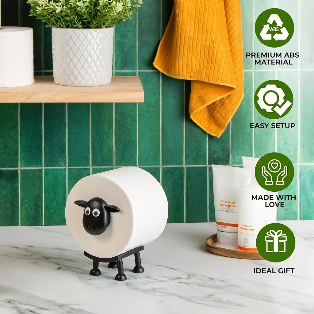 3-pack Sheep Handmade Toilet Paper Holder - House Of Avana
