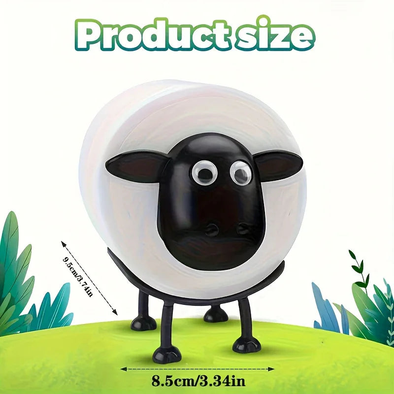 3-pack Sheep Handmade Toilet Paper Holder - House Of Avana
