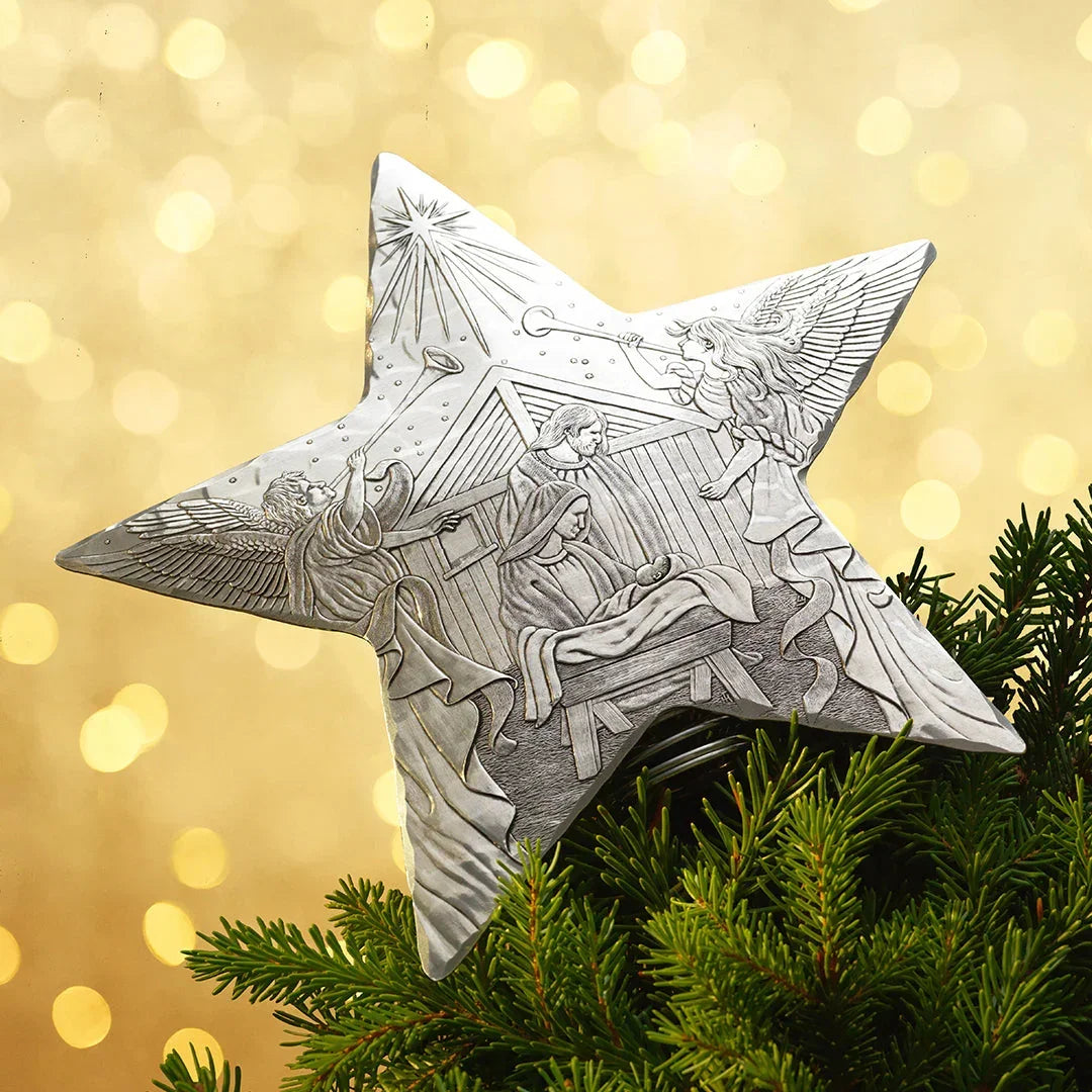 Holy Family Star Tree Topper